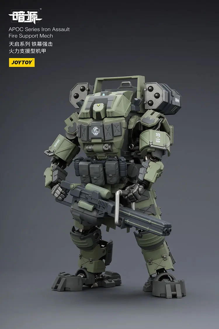 Action Figure Apoc Series Iron Assault Fire Support Mech St 8610 Without Steel Ride Corps Assaulter Marco 1 25 Joytoy Dark Source Rectangle Image 1