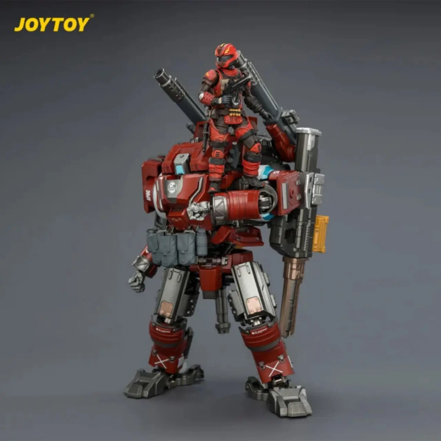 Action Figure - APOC Series Iron Skybearer Heavy Fire Assault Mech ST-8625 and UNSC Assaulter Elias 1 25 - JOYTOY Dark Source Action Figure Apoc Series Iron Skybearer Heavy Fire Assault Mech St 8625 And Unsc Assaulter Elias 1 25 Joytoy Dark Source