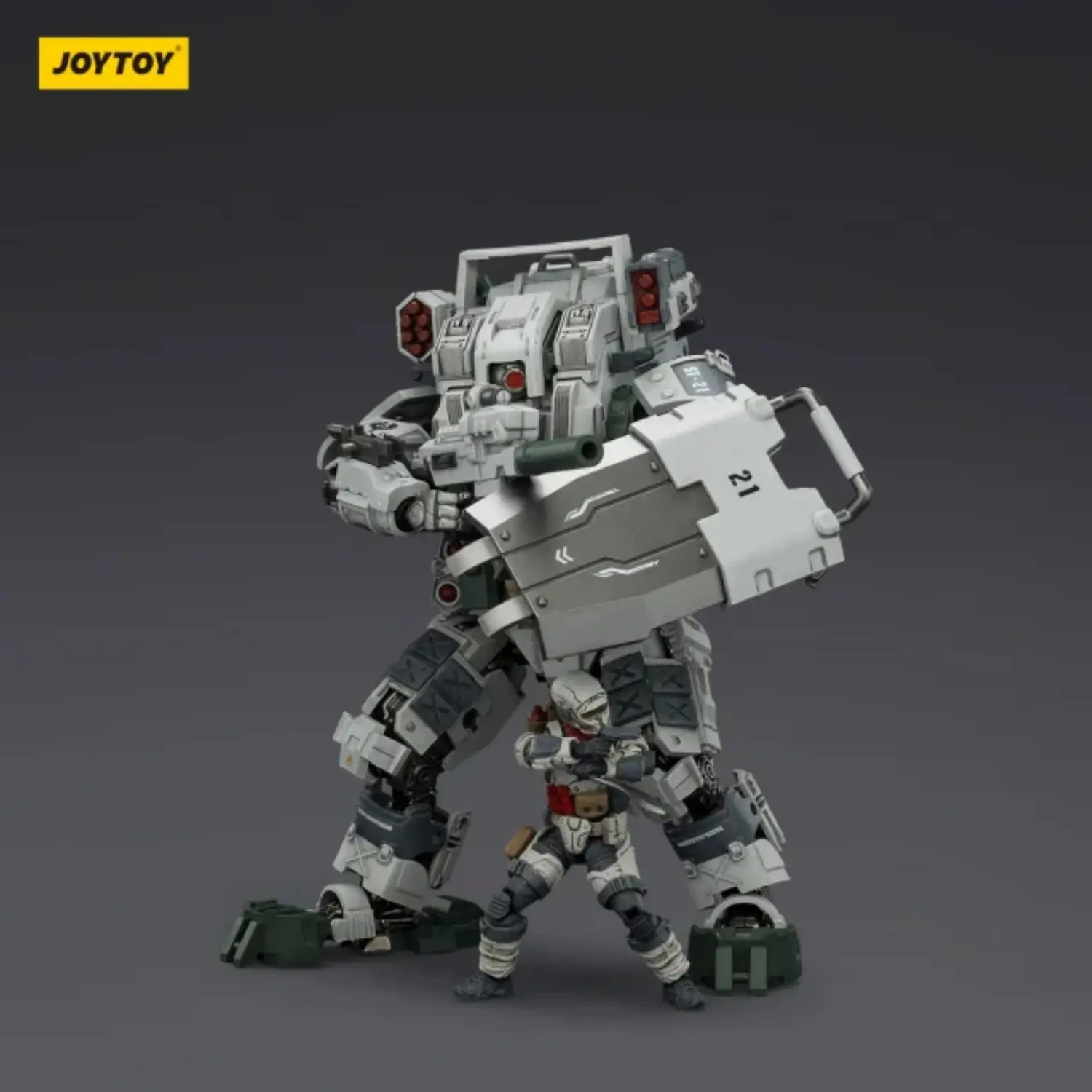 Action Figure Apoc Series Mystic Armor Heavy Assault Mech & Guard Kael 1 25 Joytoy Dark Source 1