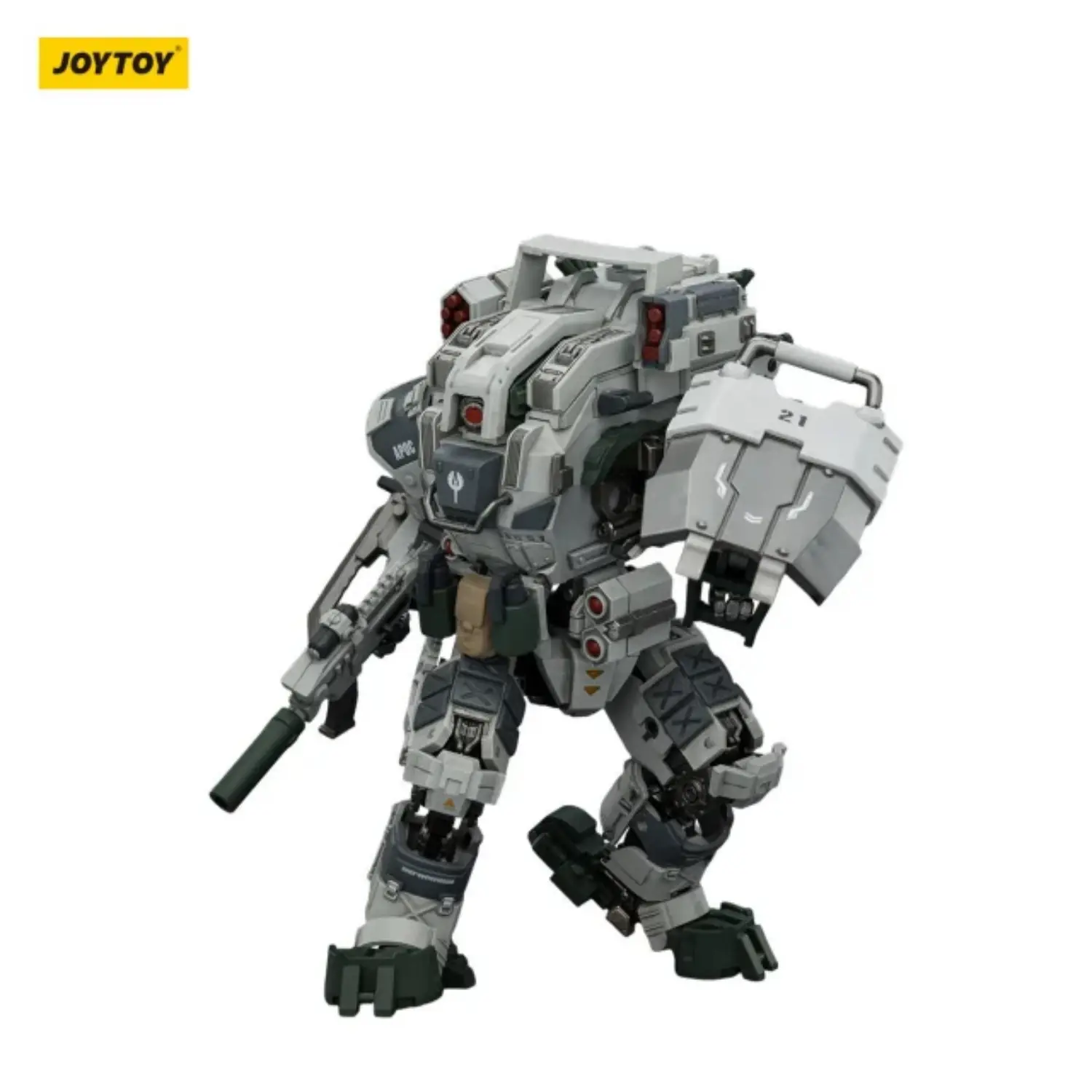 Action Figure Apoc Series Mystic Armor Heavy Assault Mech & Guard Kael 1 25 Joytoy Dark Source In White Bakcground 5