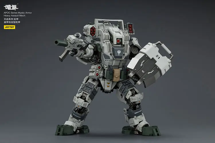 Action Figure Apoc Series Mystic Armor Heavy Assault Mech & Guard Kael 1 25 Joytoy Dark Source Rectangle Image 6