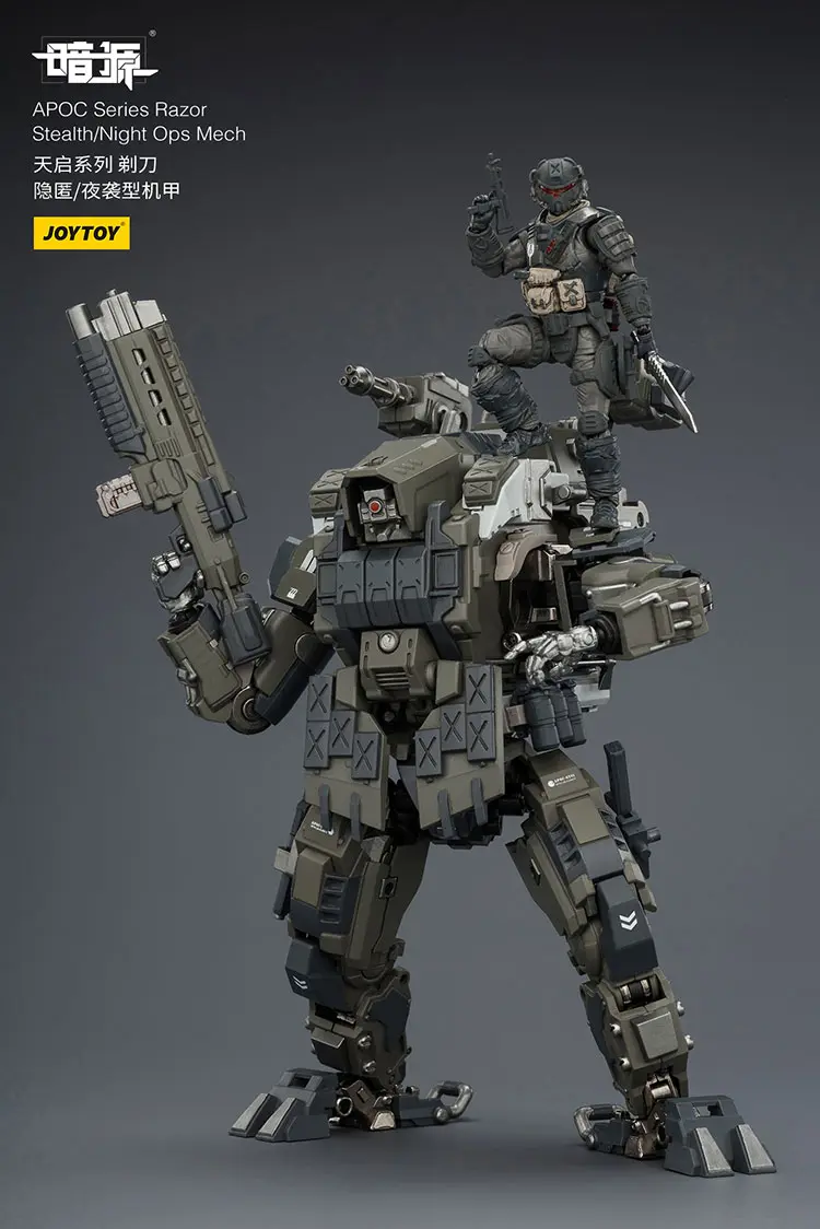 Action Figure Apoc Series Razor Stealth Night Ops Mech Without Steel Ride Corps Assaulter Echo 1 25 Joytoy Dark Source Rectangle Image 10