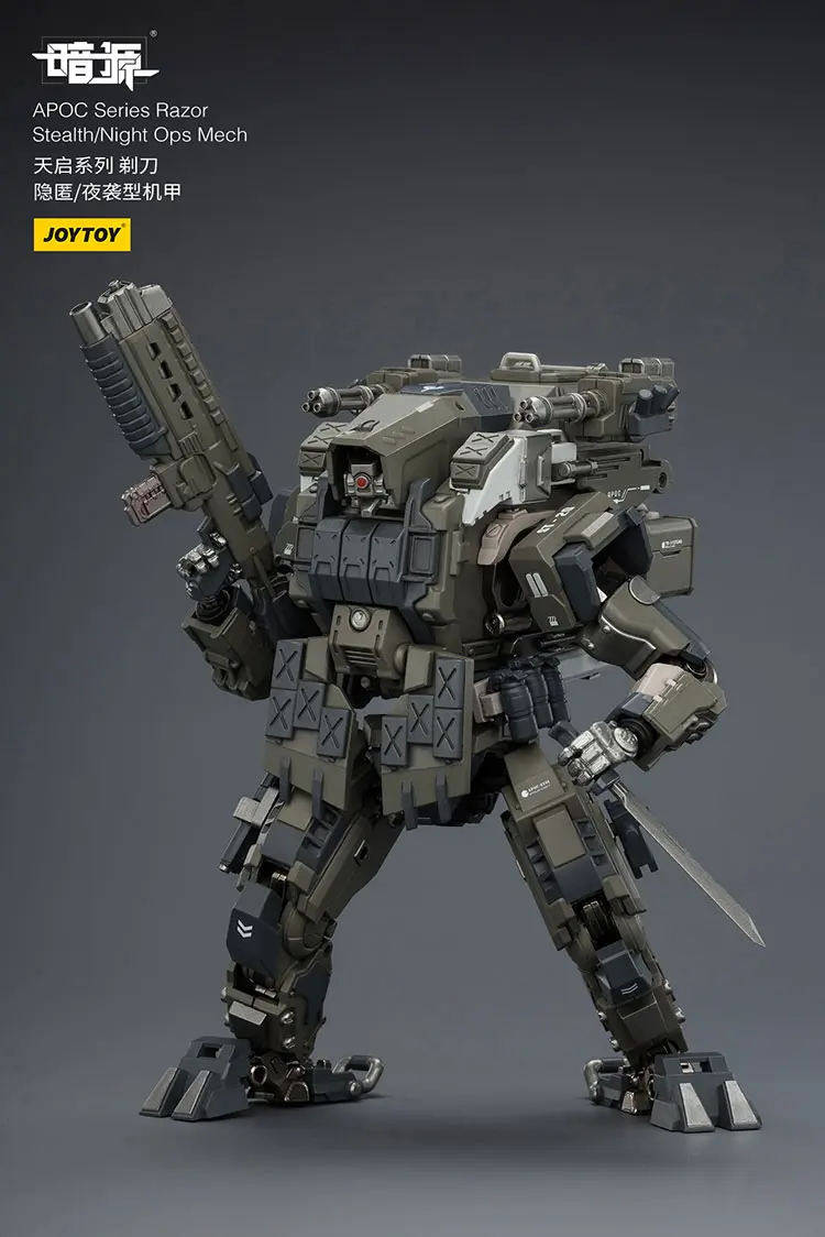 Action Figure Apoc Series Razor Stealth Night Ops Mech Without Steel Ride Corps Assaulter Echo 1 25 Joytoy Dark Source Rectangle Image 4