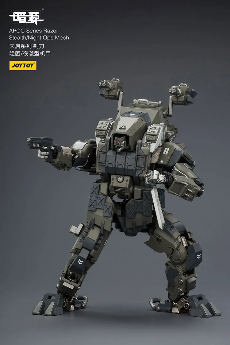 Action Figure Apoc Series Razor Stealth Night Ops Mech Without Steel Ride Corps Assaulter Echo 1 25 Joytoy Dark Source Rectangle Image 8