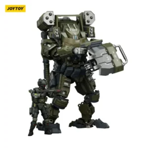 Action Figure Apoc Series Storm Surge Heavy Fire Assault Mech St 8616 And Assaulter Karl 1 25 Joytoy Dark Source In White Background