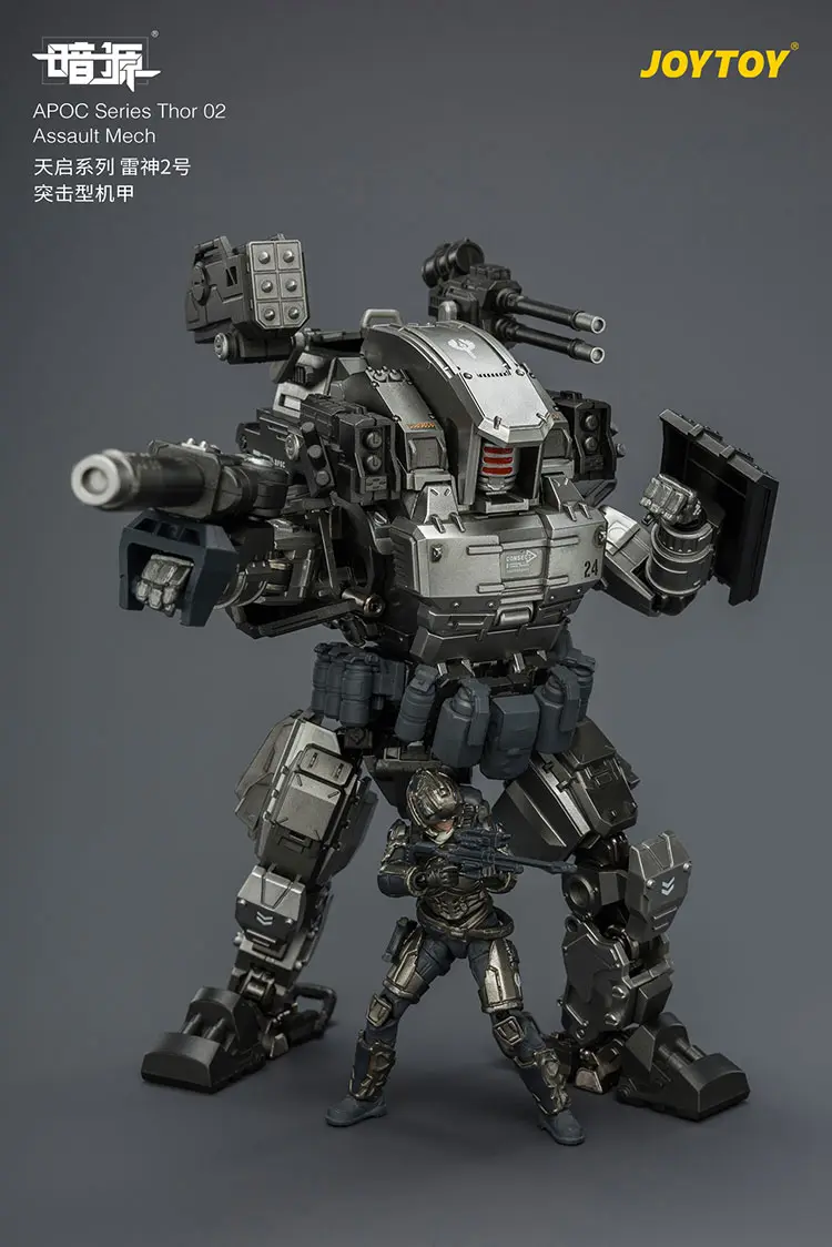 Action Figure Apoc Series Thor 02 Assault Mech & Steel Ride Corps Scout Mist 1 25 Joytoy Dark Source Rectangle Image 7