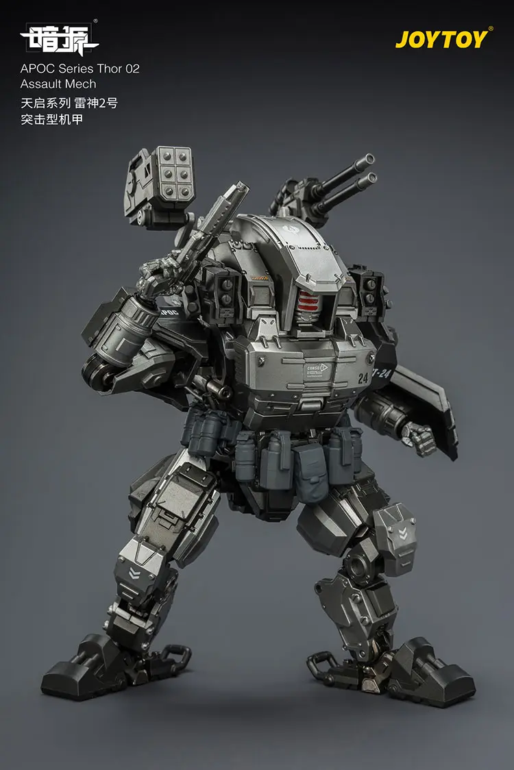 Action Figure Apoc Series Thor 02 Assault Mech Without Steel Ride Corps Scout Mist 1 25 Joytoy Dark Source Rectangle Image 6