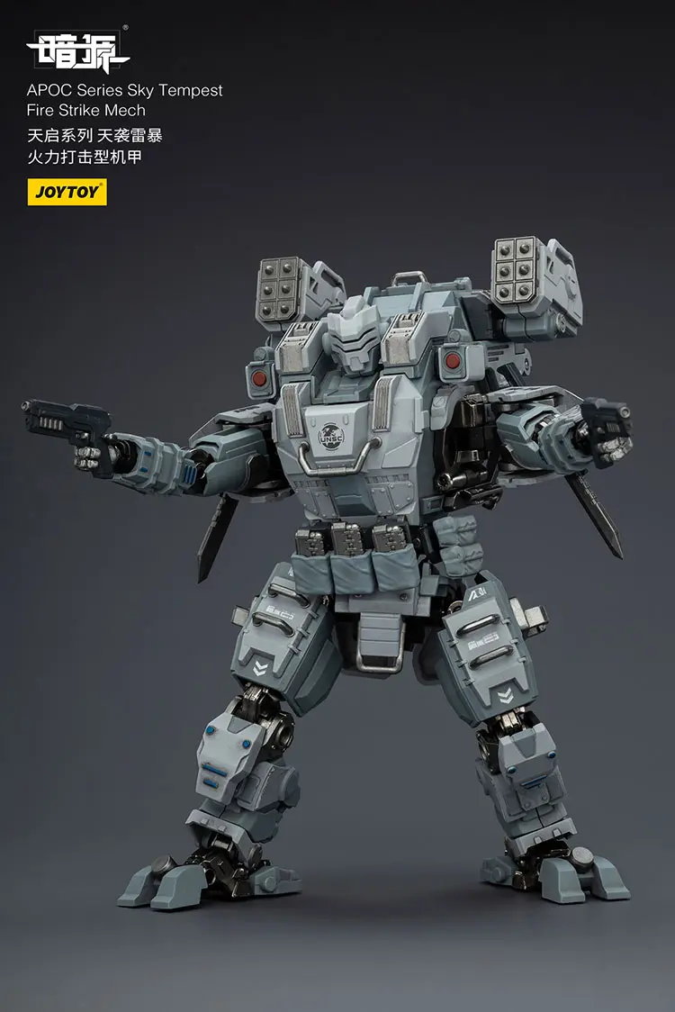 Action Figure Apoc Sky Tempest Fire Strike Mech St 8614 Without Unsc Breacher Benjamin 1 25 Joytoy Dark Source Rectangle Image 3