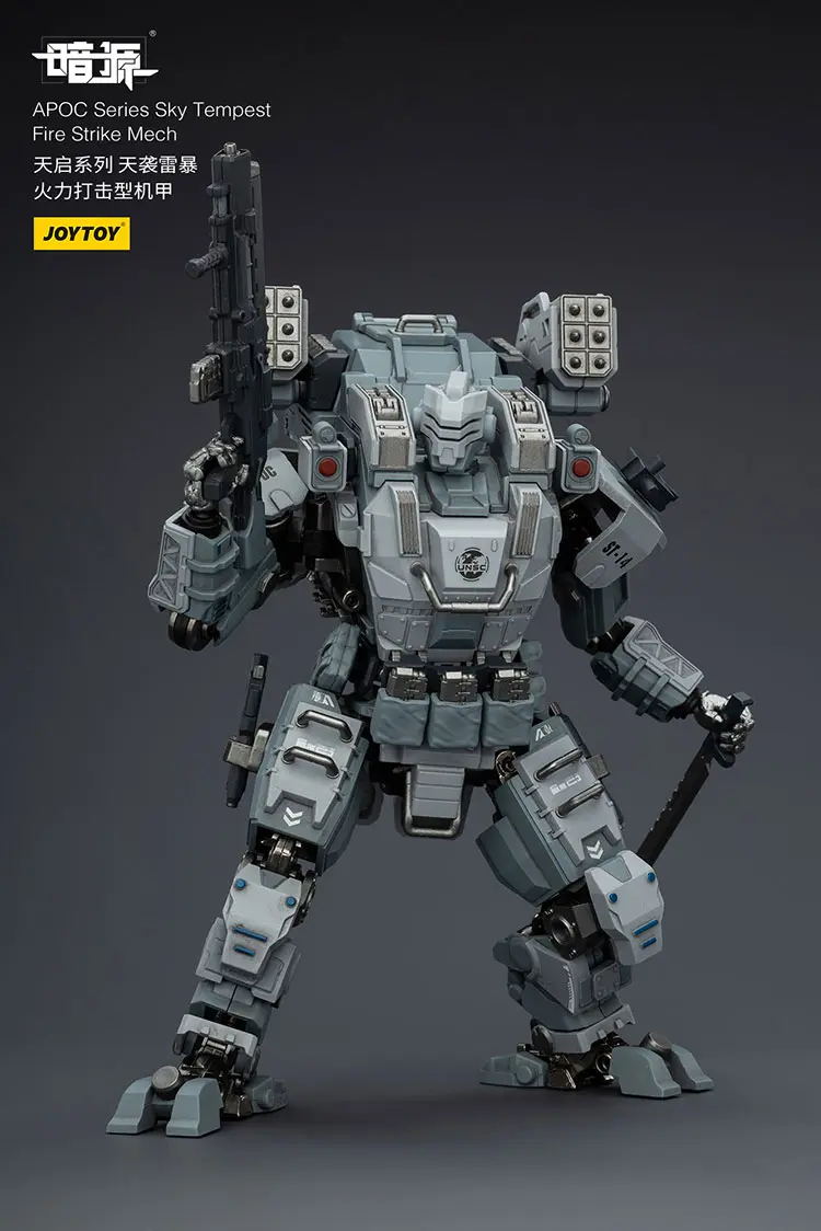 Action Figure Apoc Sky Tempest Fire Strike Mech St 8614 Without Unsc Breacher Benjamin 1 25 Joytoy Dark Source Rectangle Image 4