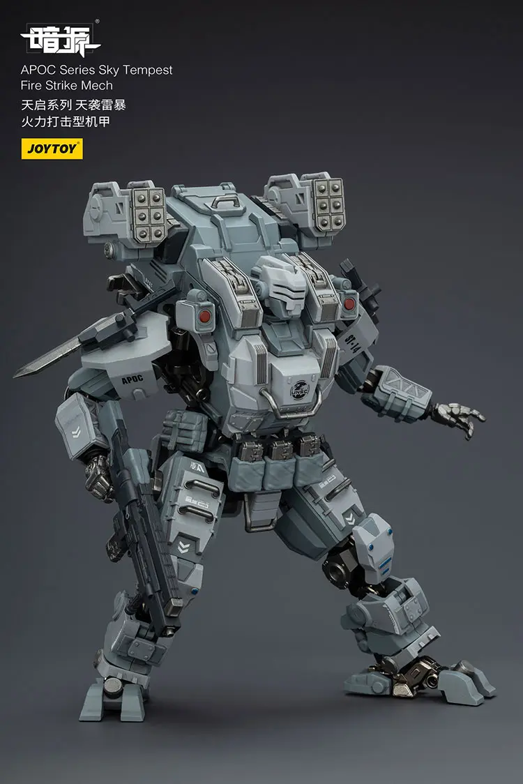Action Figure Apoc Sky Tempest Fire Strike Mech St 8614 Without Unsc Breacher Benjamin 1 25 Joytoy Dark Source Rectangle Image 6