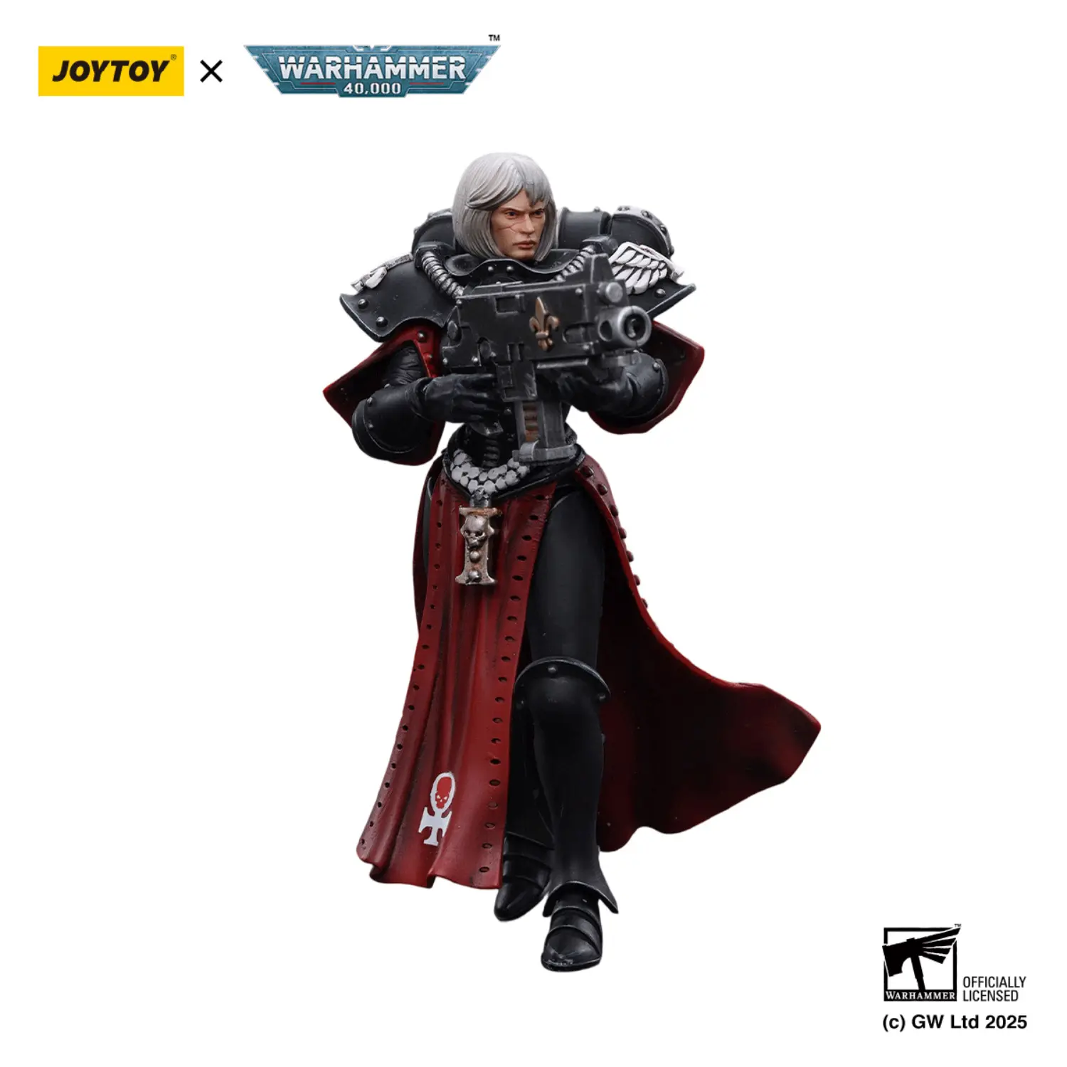 Action Figure - Adepta Sororitas Battle Sister Sister Noyalle 1 18 - JOYTOY Warhammer 40K in whtie background 3 Action Figure Adepta Sororitas Battle Sister Sister Noyalle 1 18 Joytoy Warhammer 40k In Whtie Background 3