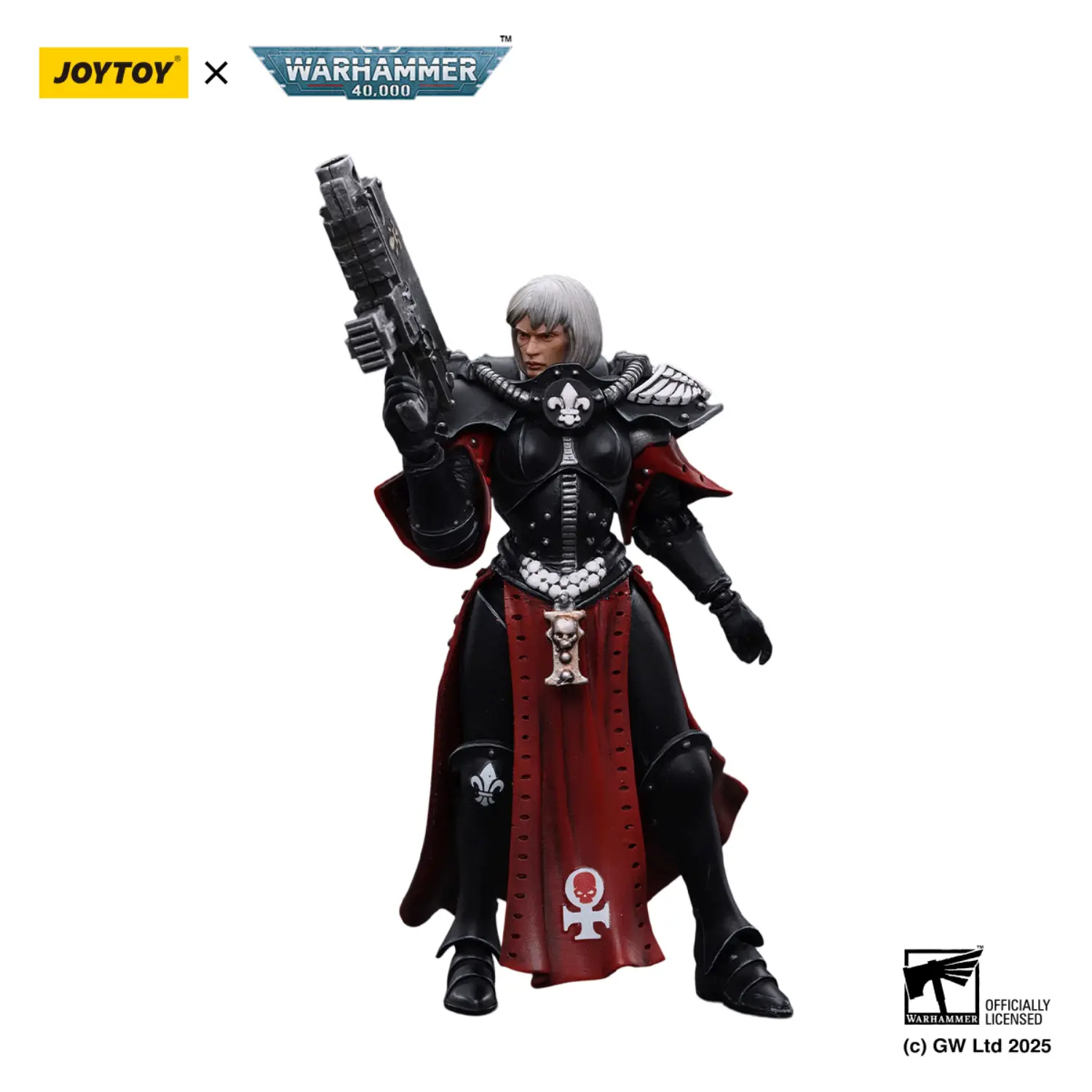 Action Figure - Adepta Sororitas Battle Sister Sister Noyalle 1 18 - JOYTOY Warhammer 40K in whtie background 4 Action Figure Adepta Sororitas Battle Sister Sister Noyalle 1 18 Joytoy Warhammer 40k In Whtie Background 4
