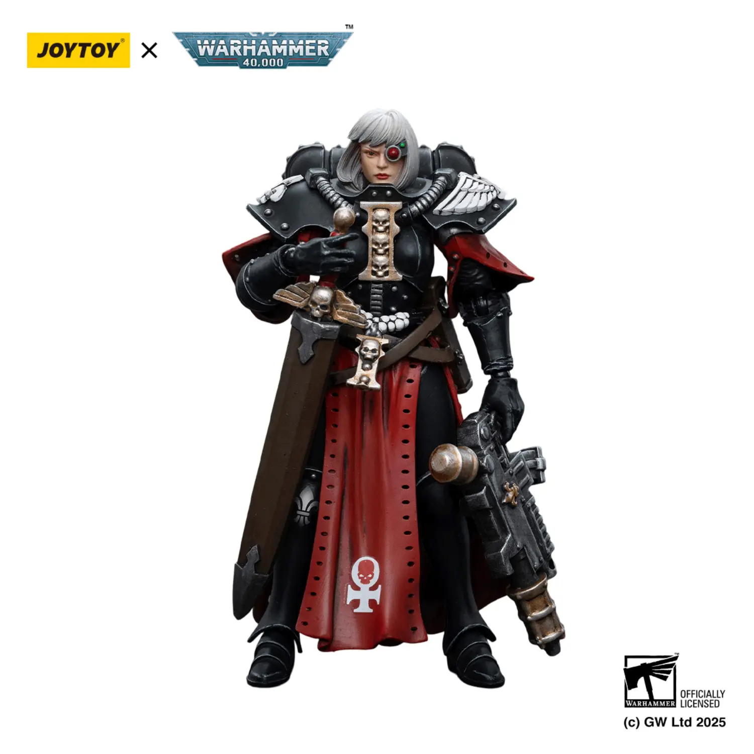 Action Figure Adepta Sororitas Sister Superior Kassia 1 18 Joytoy Warhammer 40k In White Background 1