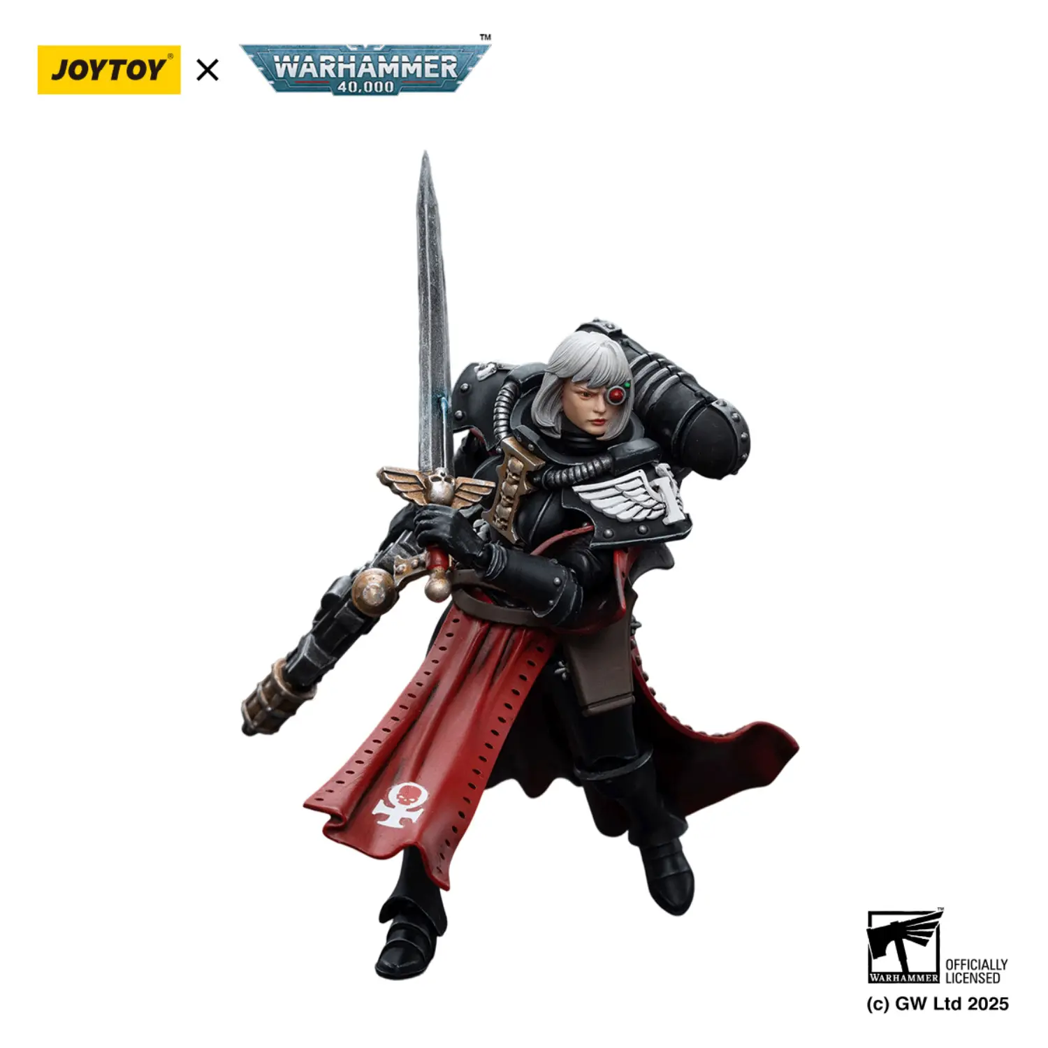 Action Figure Adepta Sororitas Sister Superior Kassia 1 18 Joytoy Warhammer 40k In White Background 3