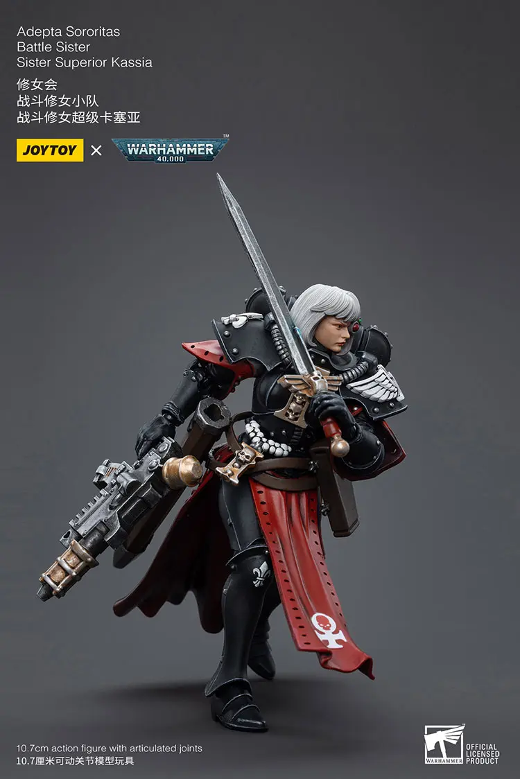 Action Figure Adepta Sororitas Sister Superior Kassia 1 18 Joytoy Warhammer 40k Rectangle Image 1