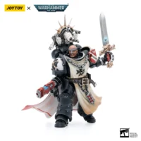 Action Figure Black Templars Marshal Baldeckrath 1 18 Jotyoy Warhammer 40k In White Background 4