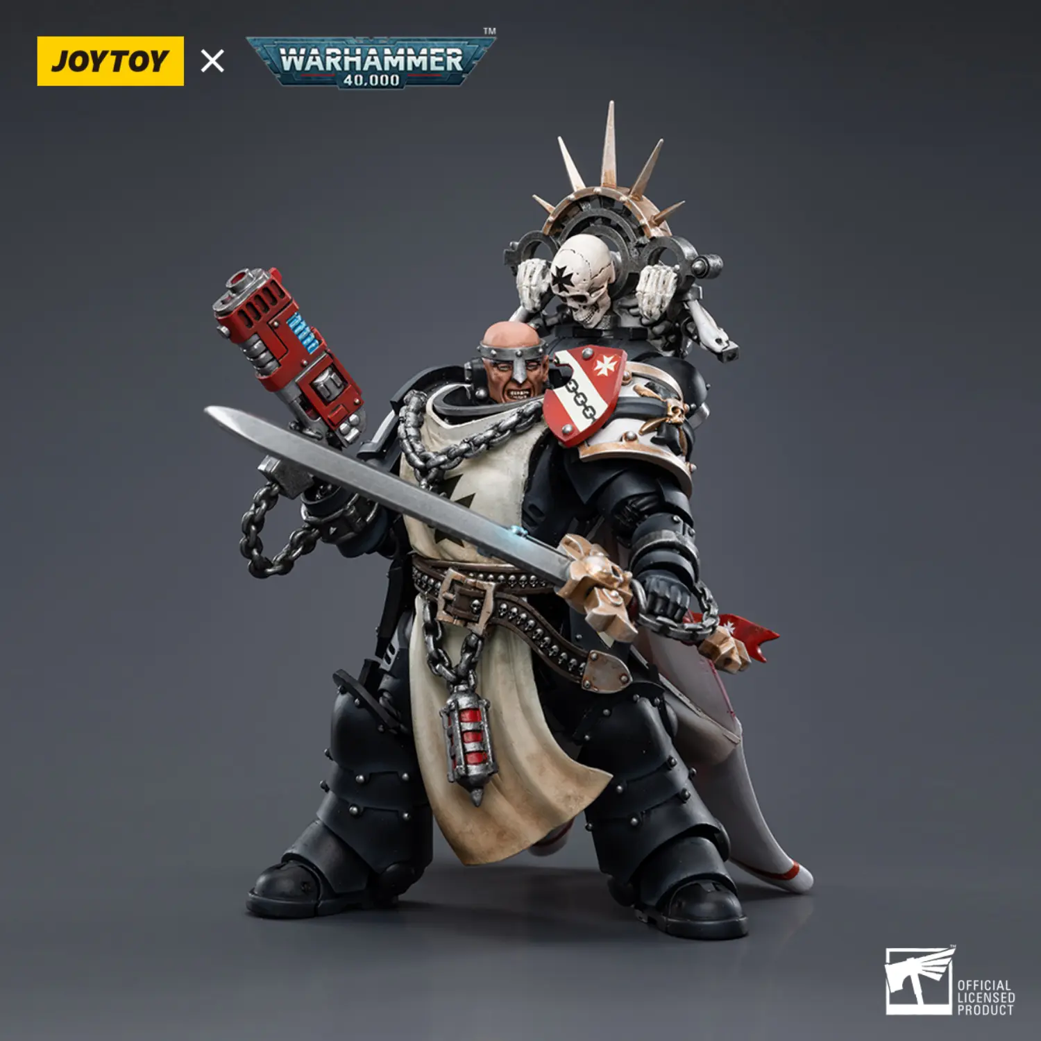Action Figure Black Templars Marshal Baldeckrath 1 18 Jotyoy Warhammer 40k