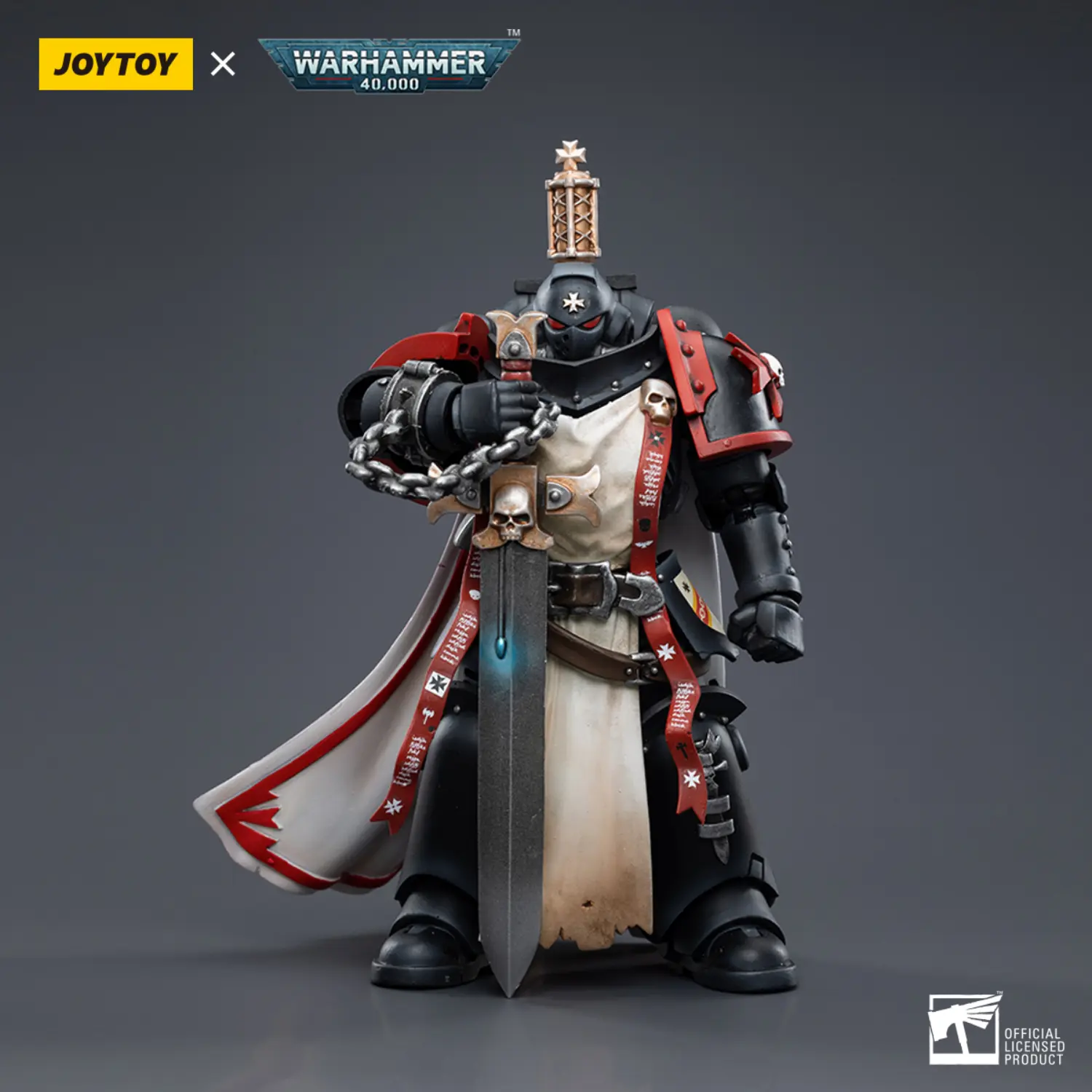 Action Figure - Black Templars Primaris Sword Brethren Eberwulf 1 18 - JOTYOY Warhammer 40K 1 Action Figure Black Templars Primaris Sword Brethren Eberwulf 1 18 Jotyoy Warhammer 40k 1