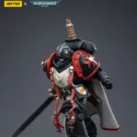 Action Figure - Black Templars Primaris Sword Brethren Eberwulf 1 18 - JOTYOY Warhammer 40K rectangle image 4 Action Figure Black Templars Primaris Sword Brethren Eberwulf 1 18 Jotyoy Warhammer 40k Rectangle Image 4