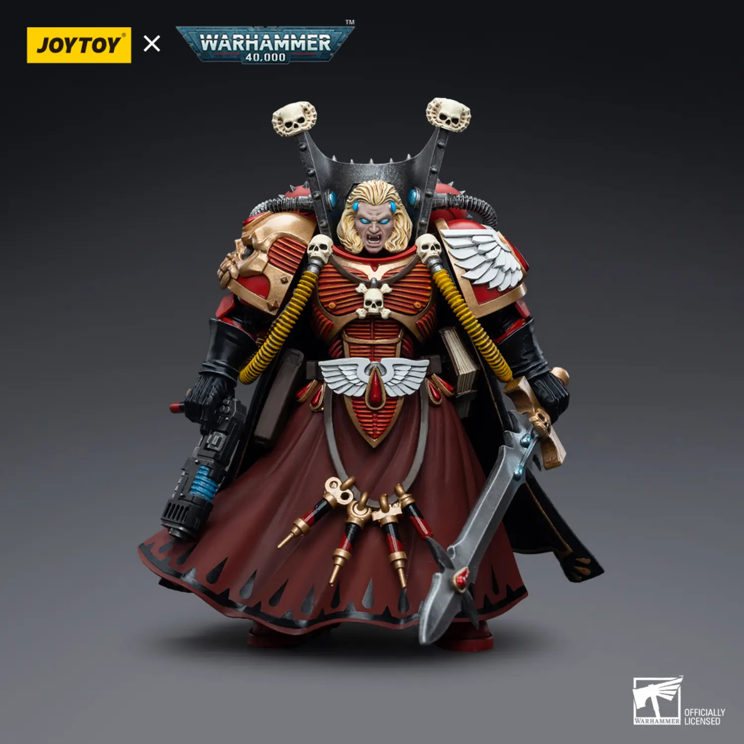 Action Figure - Blood Angels Mephiston 1 18 - JOTYOY Warhammer 40K 1 Action Figure Blood Angels Mephiston 1 18 Jotyoy Warhammer 40k 1