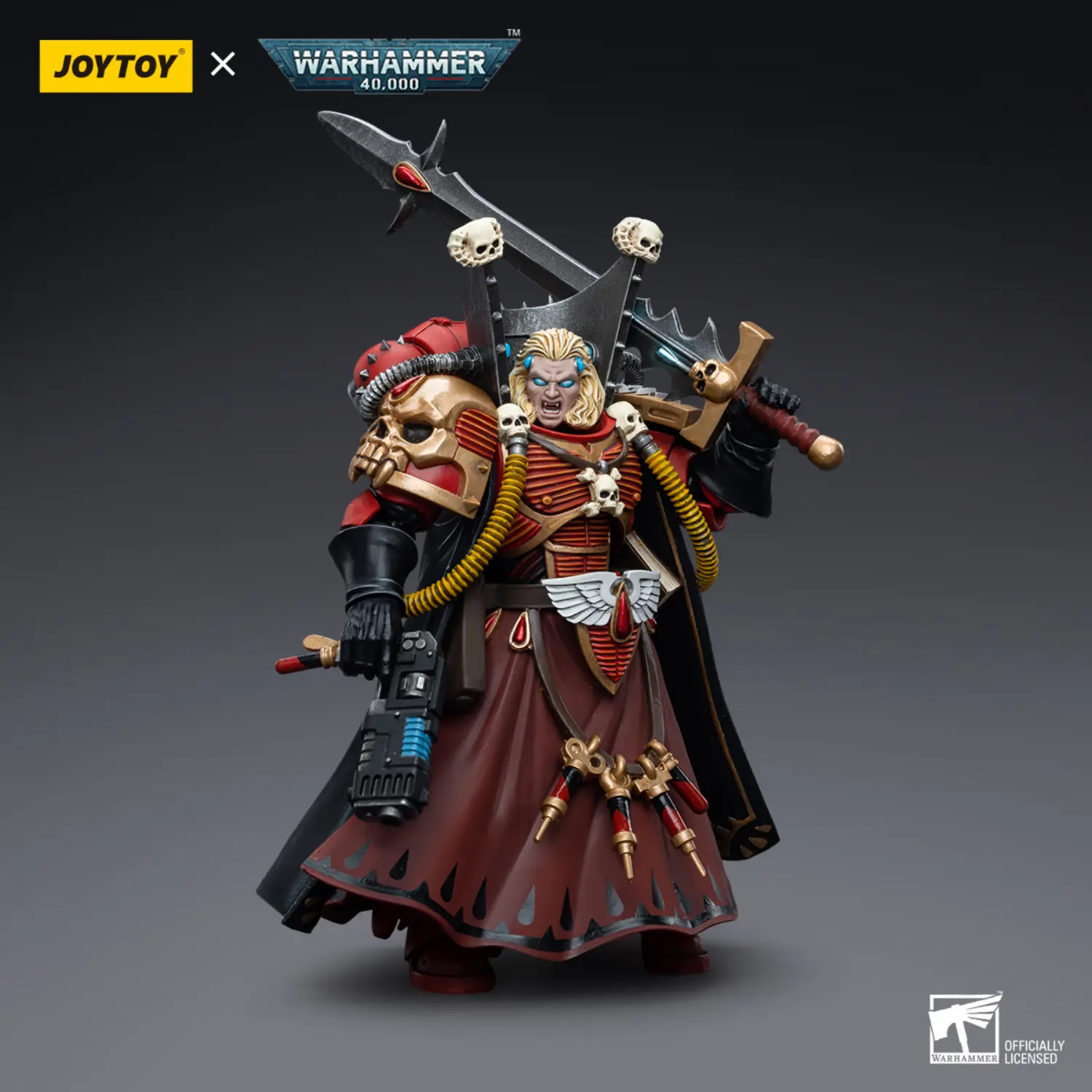 Action Figure - Blood Angels Mephiston 1 18 - JOTYOY Warhammer 40K 3 Action Figure Blood Angels Mephiston 1 18 Jotyoy Warhammer 40k 3