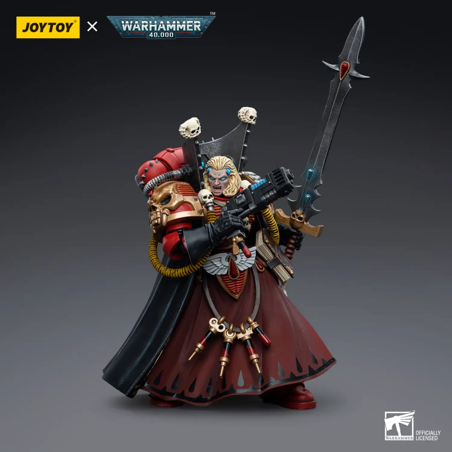 Action Figure - Blood Angels Mephiston 1 18 - JOTYOY Warhammer 40K 4 Action Figure Blood Angels Mephiston 1 18 Jotyoy Warhammer 40k 4