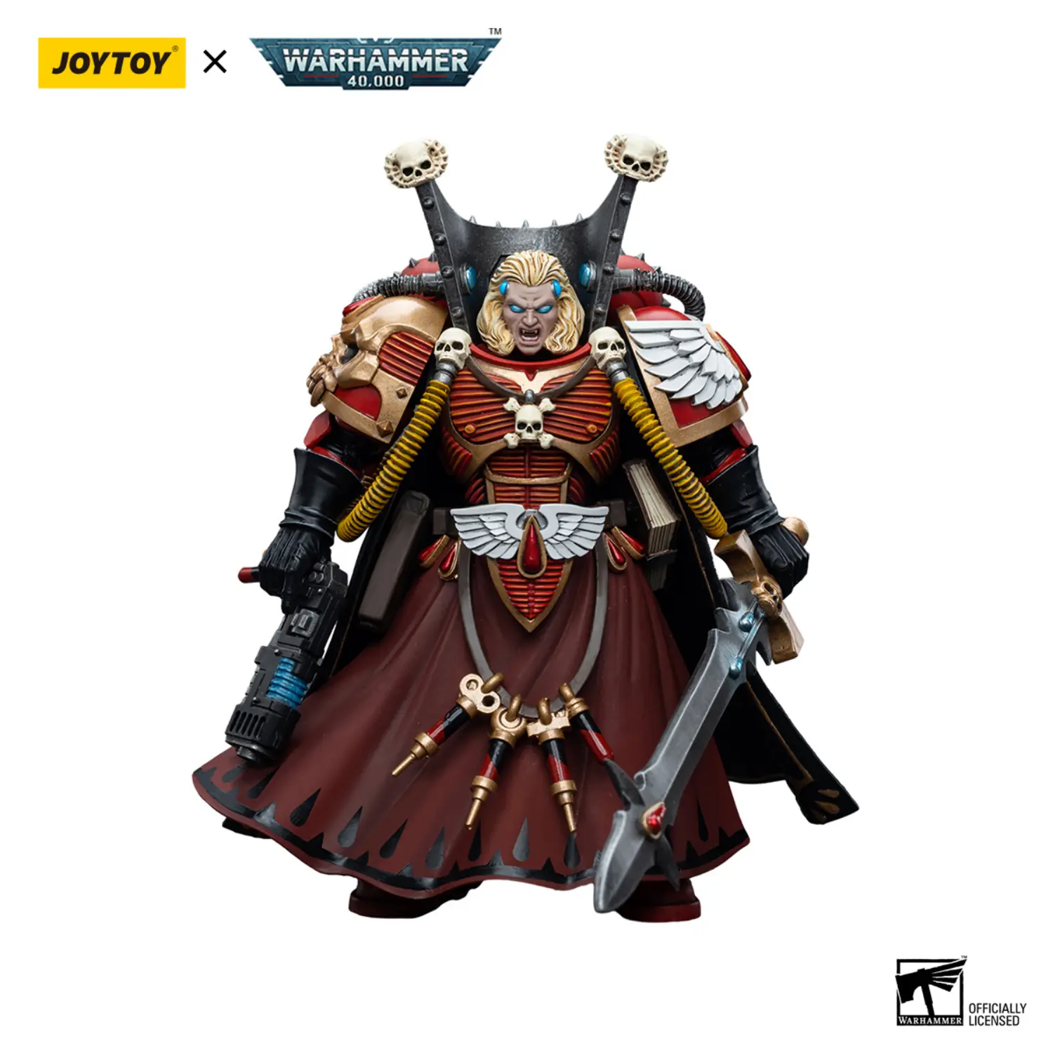 Action Figure - Blood Angels Mephiston 1 18 - JOTYOY Warhammer 40K in white background 1 Action Figure Blood Angels Mephiston 1 18 Jotyoy Warhammer 40k In White Background 1