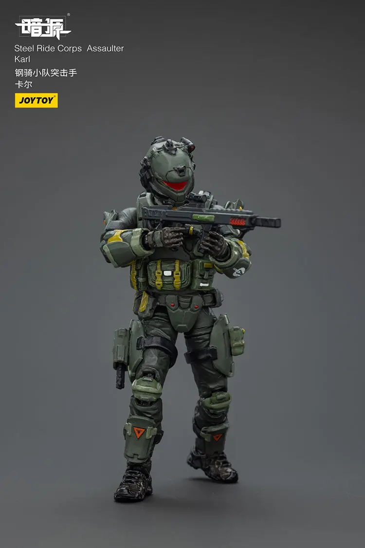 Action Figure - Dark Source Steel Ride Corps Assaulter Karl 1 25 - JOYTOY Dark Source rectangle image 5 Action Figure Dark Source Steel Ride Corps Assaulter Karl 1 25 Joytoy Dark Source Rectangle Image 5