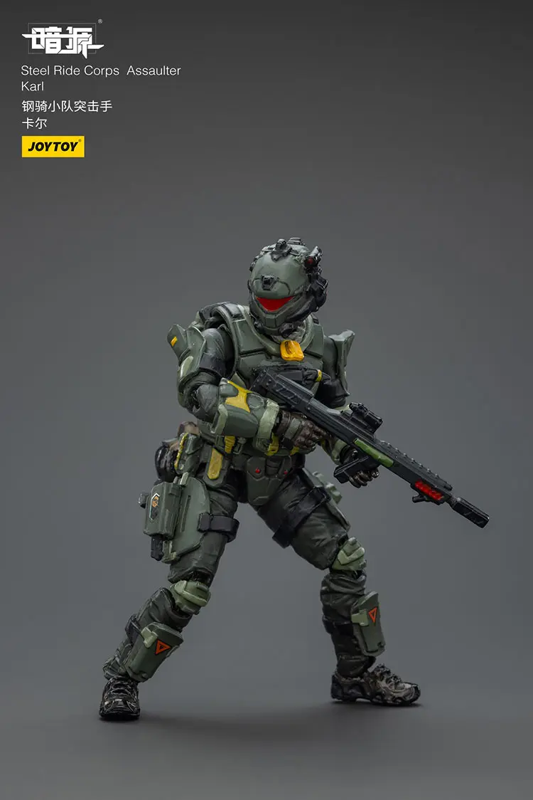 Action Figure - Dark Source Steel Ride Corps Assaulter Karl 1 25 - JOYTOY Dark Source rectangle image 7 Action Figure Dark Source Steel Ride Corps Assaulter Karl 1 25 Joytoy Dark Source Rectangle Image 7