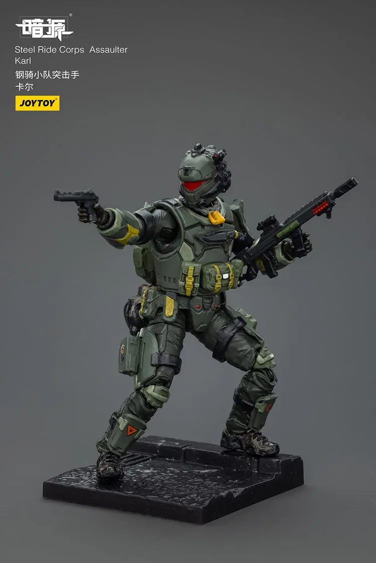 Action Figure - Dark Source Steel Ride Corps Assaulter Karl 1 25 - JOYTOY Dark Source rectangle image 8 Action Figure Dark Source Steel Ride Corps Assaulter Karl 1 25 Joytoy Dark Source Rectangle Image 8
