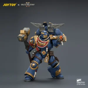 Action Figure Game Edition Ultramarines Assault Intercessor With Jump Pack, Thunderhammer And Neo Volkite Pistol 1 18 Joytoy Warhammer 40k