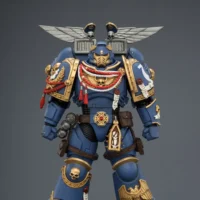 Action Figure - Game Edition Ultramarines Assault Intercessor with Jump Pack, Thunderhammer and Neo-volkite Pistol 1 18 - JOYTOY Warhammer 40K rectangle image 1 Action Figure Game Edition Ultramarines Assault Intercessor With Jump Pack, Thunderhammer And Neo Volkite Pistol 1 18 Joytoy Warhammer 40k Rectangle Image 1