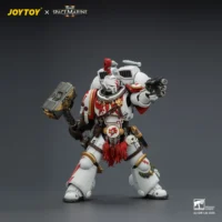 Action Figure - Game Edition White Scars Assault Intercessor Champion with Thunder Hammer and Bolt Pistol 1 18 - JOYTOY Warhammer 40K Action Figure Game Edition White Scars Assault Intercessor Champion With Thunder Hammer And Bolt Pistol 1 18 Joytoy Warhammer 40k