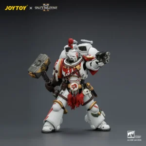 Action Figure Game Edition White Scars Assault Intercessor Champion With Thunder Hammer And Bolt Pistol 1 18 Joytoy Warhammer 40k