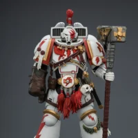 Action Figure - Game Edition White Scars Assault Intercessor Champion with Thunder Hammer and Bolt Pistol 1 18 - JOYTOY Warhammer 40K rectangle image 1 Action Figure Game Edition White Scars Assault Intercessor Champion With Thunder Hammer And Bolt Pistol 1 18 Joytoy Warhammer 40k Rectangle Image 1