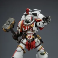 Action Figure - Game Edition White Scars Assault Intercessor Champion with Thunder Hammer and Bolt Pistol 1 18 - JOYTOY Warhammer 40K rectangle image 4 Action Figure Game Edition White Scars Assault Intercessor Champion With Thunder Hammer And Bolt Pistol 1 18 Joytoy Warhammer 40k Rectangle Image 4