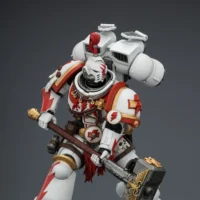 Action Figure - Game Edition White Scars Assault Intercessor Champion with Thunder Hammer and Bolt Pistol 1 18 - JOYTOY Warhammer 40K rectangle image 6 Action Figure Game Edition White Scars Assault Intercessor Champion With Thunder Hammer And Bolt Pistol 1 18 Joytoy Warhammer 40k Rectangle Image 6