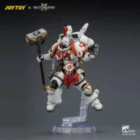 Action Figure - Game Edition White Scars Assault Intercessor Champion with Thunder Hammer and Bolt Pistol on display stand 1 18 - JOYTOY Warhammer 40K Action Figure Game Edition White Scars Assault Intercessor Champion With Thunder Hammer And Bolt Pistol On Display Stand 1 18 Joytoy Warhammer 40k