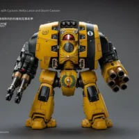 Action Figure Imperial Fists Leviathan Dreadnought With Cyclonic Melta Lance And Storm Cannon 1 18 Jotyoy Warhammer The Horus Heresy Rectangle Image 1