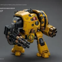 Action Figure Imperial Fists Leviathan Dreadnought With Cyclonic Melta Lance And Storm Cannon 1 18 Jotyoy Warhammer The Horus Heresy Rectangle Image 4