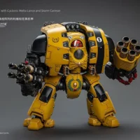 Action Figure Imperial Fists Leviathan Dreadnought With Cyclonic Melta Lance And Storm Cannon 1 18 Jotyoy Warhammer The Horus Heresy Rectangle Image 5