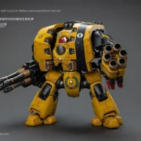 Action Figure Imperial Fists Leviathan Dreadnought With Cyclonic Melta Lance And Storm Cannon 1 18 Jotyoy Warhammer The Horus Heresy Rectangle Image 6