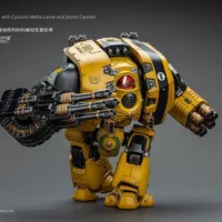 Action Figure Imperial Fists Leviathan Dreadnought With Cyclonic Melta Lance And Storm Cannon 1 18 Jotyoy Warhammer The Horus Heresy Rectangle Image 7
