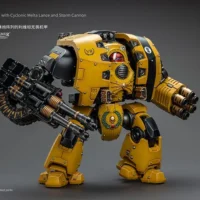 Action Figure Imperial Fists Leviathan Dreadnought With Cyclonic Melta Lance And Storm Cannon 1 18 Jotyoy Warhammer The Horus Heresy Rectangle Image 8
