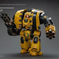 Action Figure Imperial Fists Leviathan Dreadnought With Cyclonic Melta Lance And Storm Cannon 1 18 Jotyoy Warhammer The Horus Heresy Rectangle Image 9