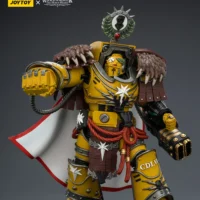 Action Figure Imperial Fists Lord Castellan Evander Garrius, The Tyrant Of Cthonia With The Subjugator And Incineratus 1 18 Jotyoy Warhammer The Horus Heresy And 40k Rectangle Image 6