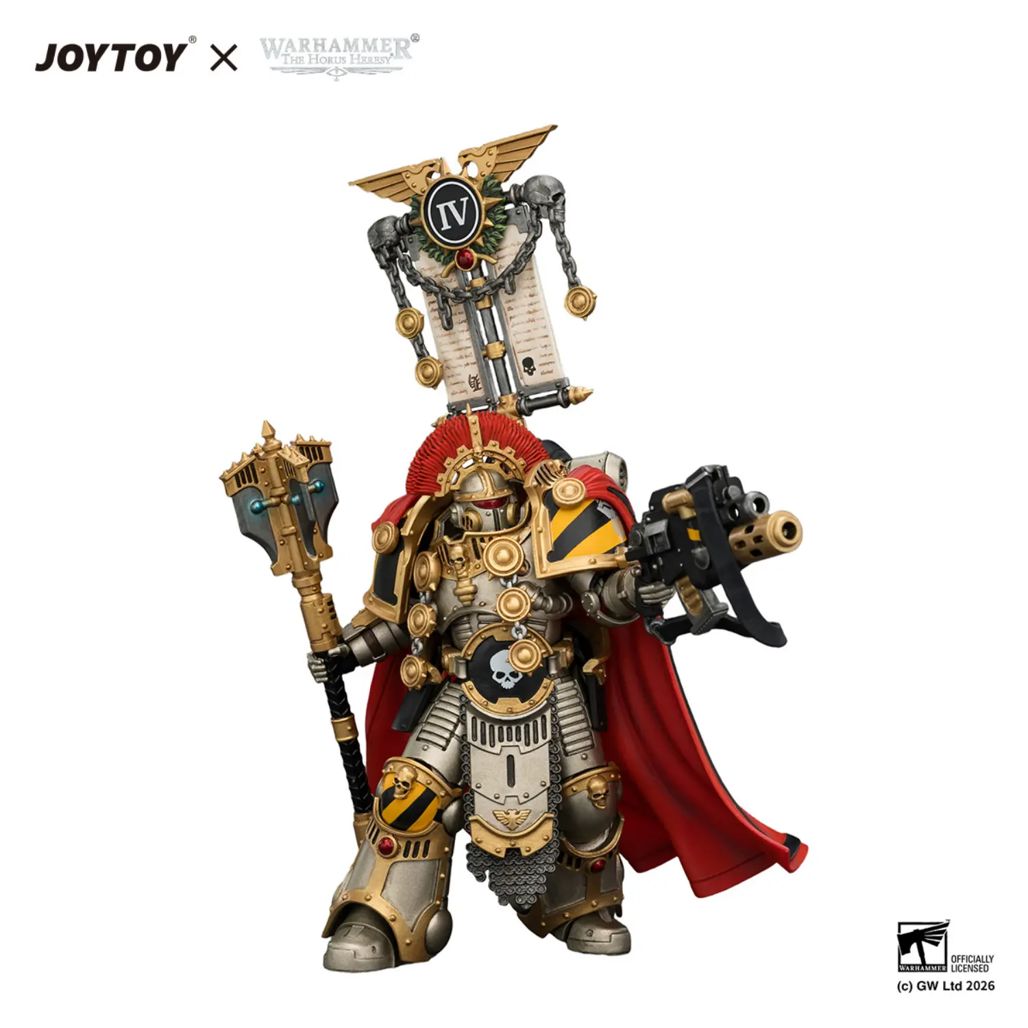 Action Figure - Iron Warriors Centurion with Heavy Power Maul and Combi-melta 1 18 - JOTYOY Warhammer The Horus Heresy in white background 3 Action Figure Iron Warriors Centurion With Heavy Power Maul And Combi Melta 1 18 Jotyoy Warhammer The Horus Heresy In White Background 3