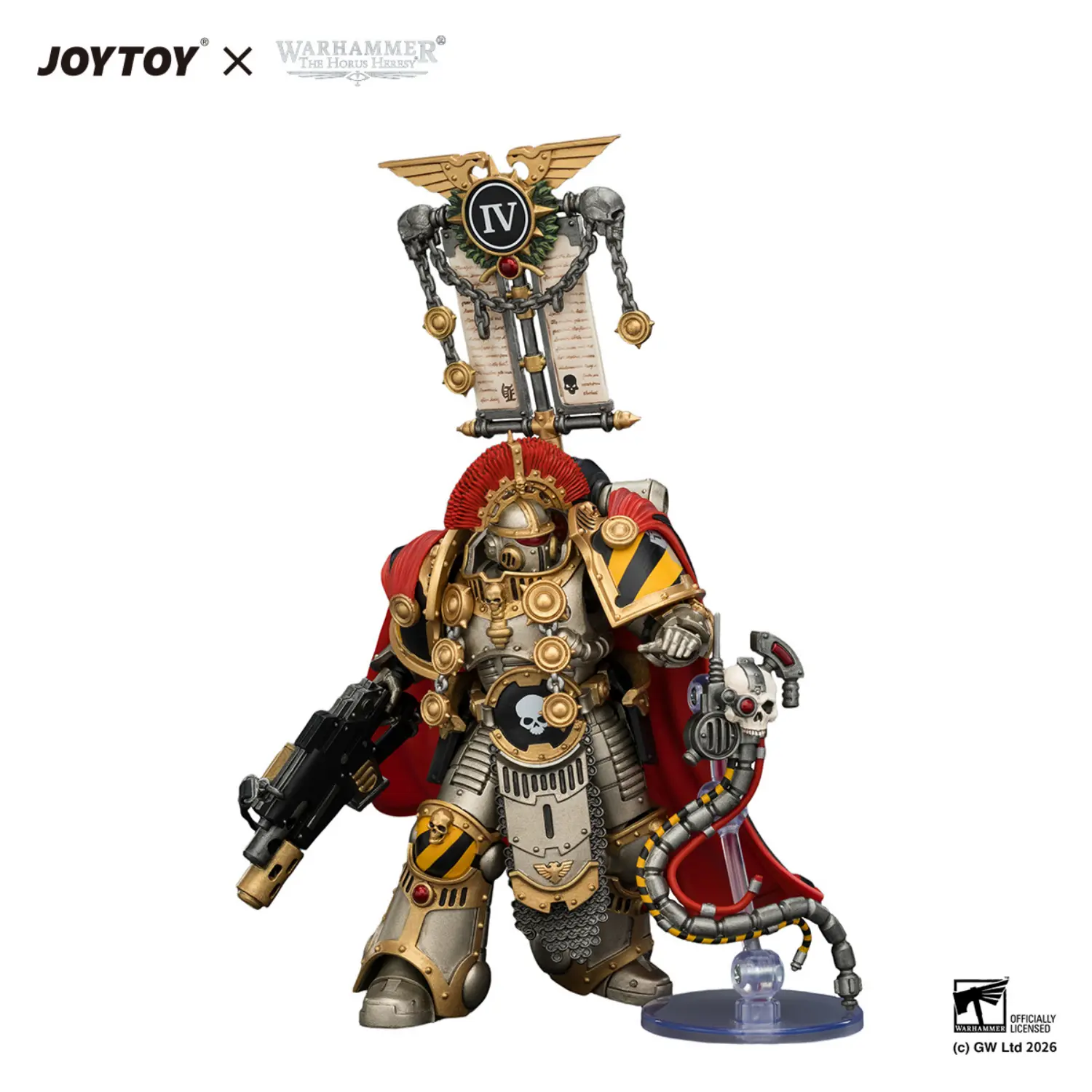 Action Figure - Iron Warriors Centurion with Heavy Power Maul and Combi-melta 1 18 - JOTYOY Warhammer The Horus Heresy in white background 4 Action Figure Iron Warriors Centurion With Heavy Power Maul And Combi Melta 1 18 Jotyoy Warhammer The Horus Heresy In White Background 4
