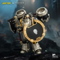 Action Figure - Iron Warriors MKII Assault Legionary 1 with Bolt pistol, Chain axe & Combat shield 1 18 - JOTYOY Warhammer The Horus Heresy in battlefield background Action Figure Iron Warriors Mkii Assault Legionary 1 With Bolt Pistol, Chain Axe & Combat Shield 1 18 Jotyoy Warhammer The Horus Heresy In Battlefield Background
