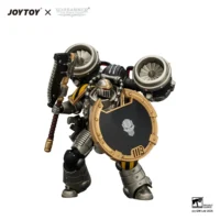 Action Figure - Iron Warriors MKII Assault Legionary 1 with Bolt pistol, Chain axe & Combat shield 1 18 - JOTYOY Warhammer The Horus Heresy in white backgrond 3 Action Figure Iron Warriors Mkii Assault Legionary 1 With Bolt Pistol, Chain Axe & Combat Shield 1 18 Jotyoy Warhammer The Horus Heresy In White Backgrond 3